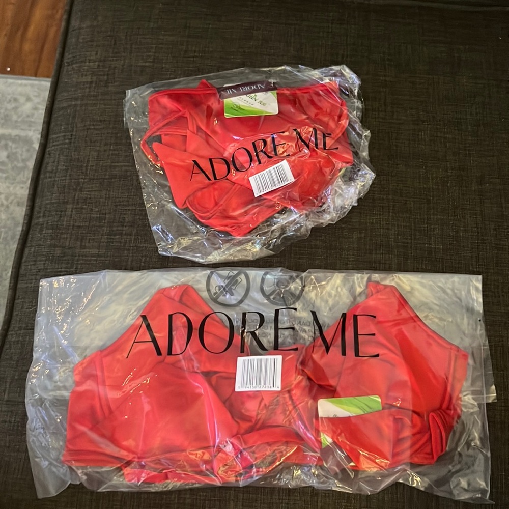 Bow tie lingerie set, brand new